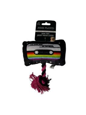 Pink Floyd Dark Side of the Moon Dog Toy Rope Squeaky Plush
